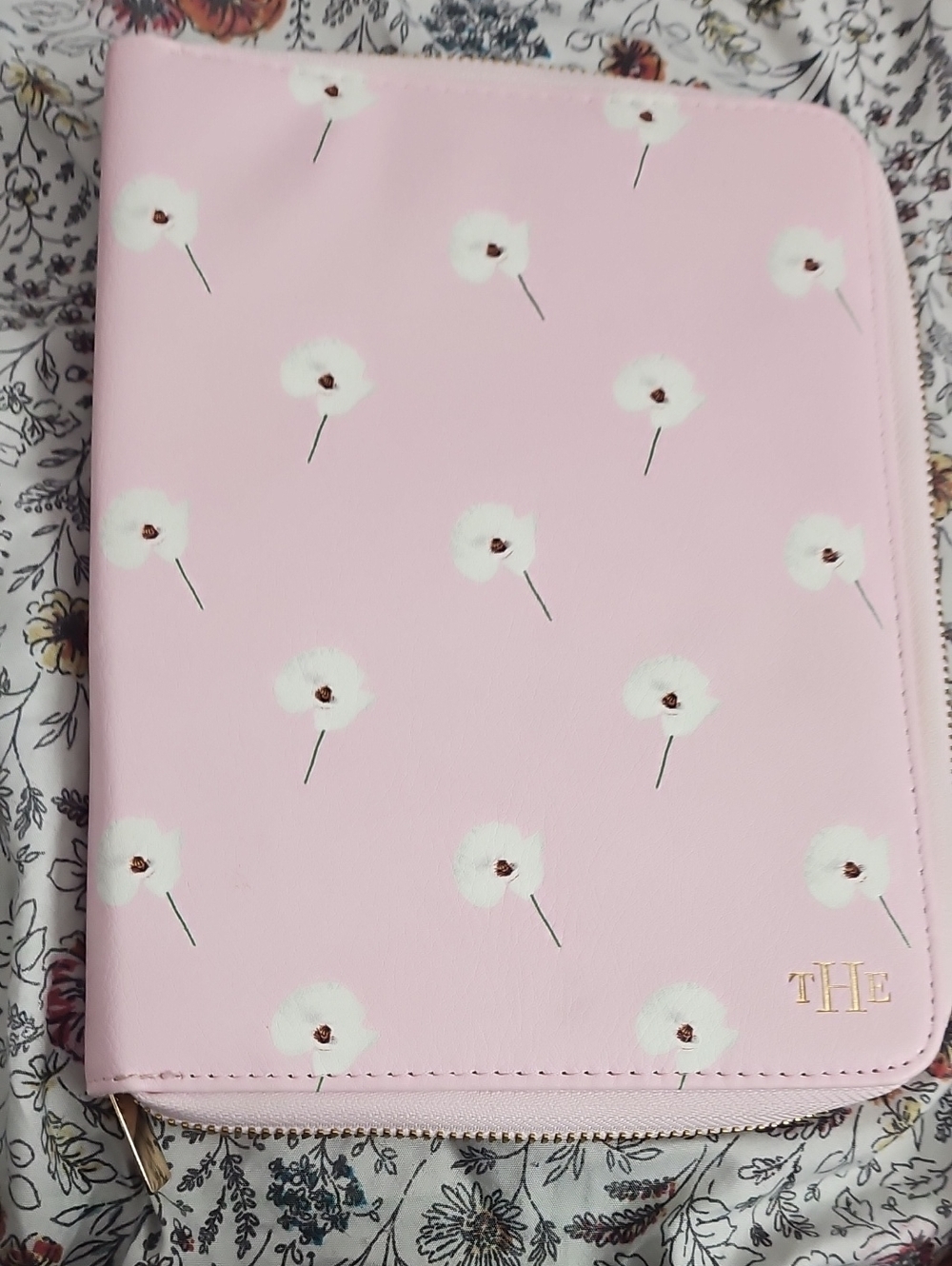 Pink Floral Travel Organizer